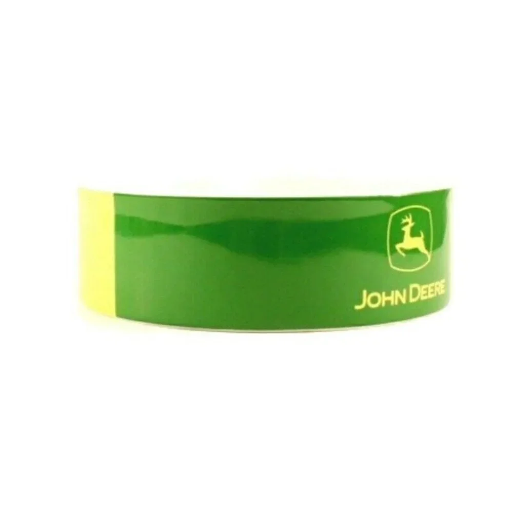 John Deere Tractor Farm Encore Dog Cat Food Bowl Ceramic Size Small 5.5